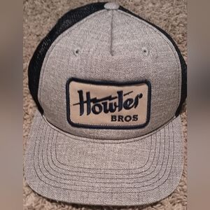 Howler Bros Hat Cap Blue/Gray Trucker Mesh Back Adjustable
